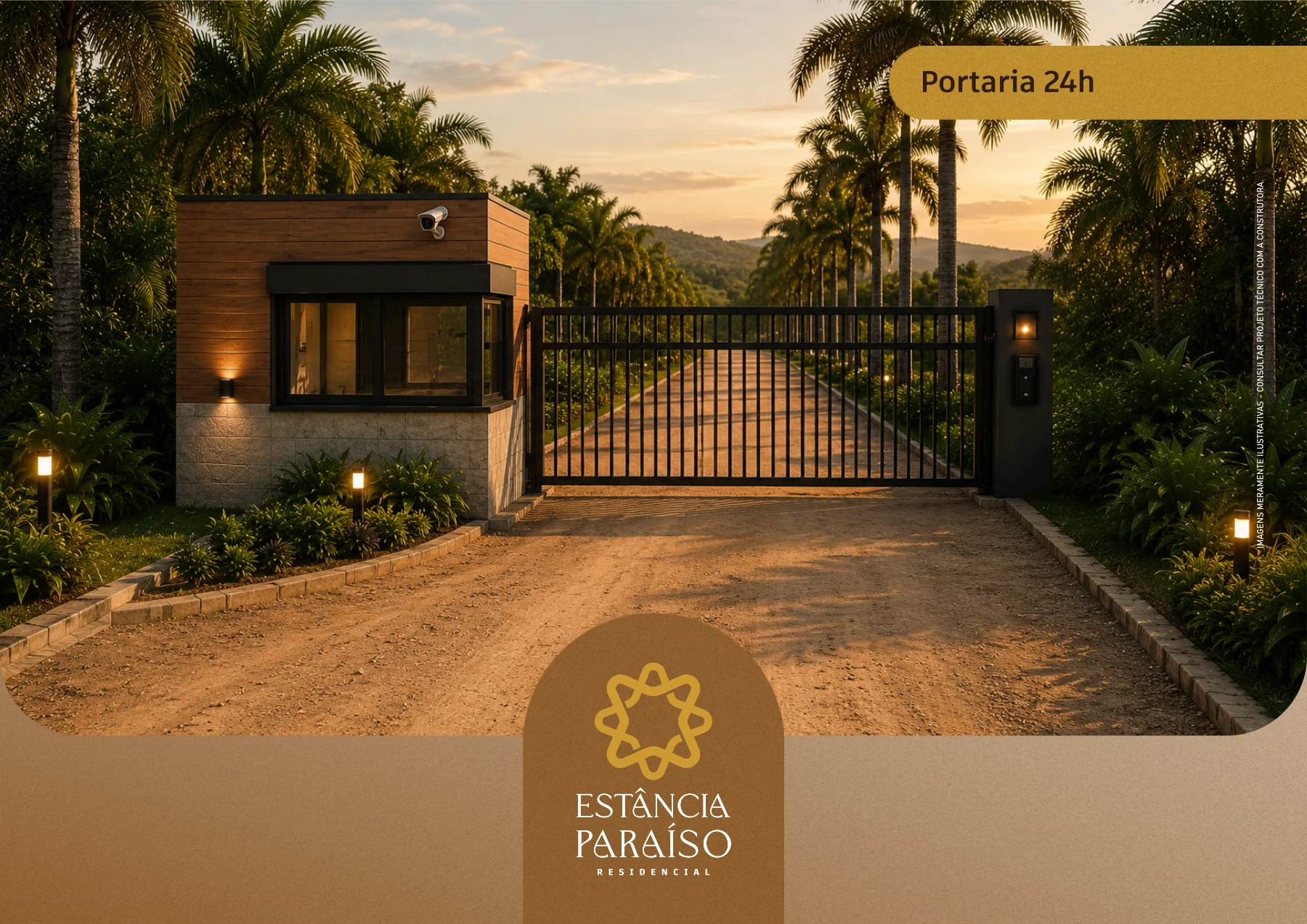 Portaria e acesso, página 7 do PDF Estância Paraíso