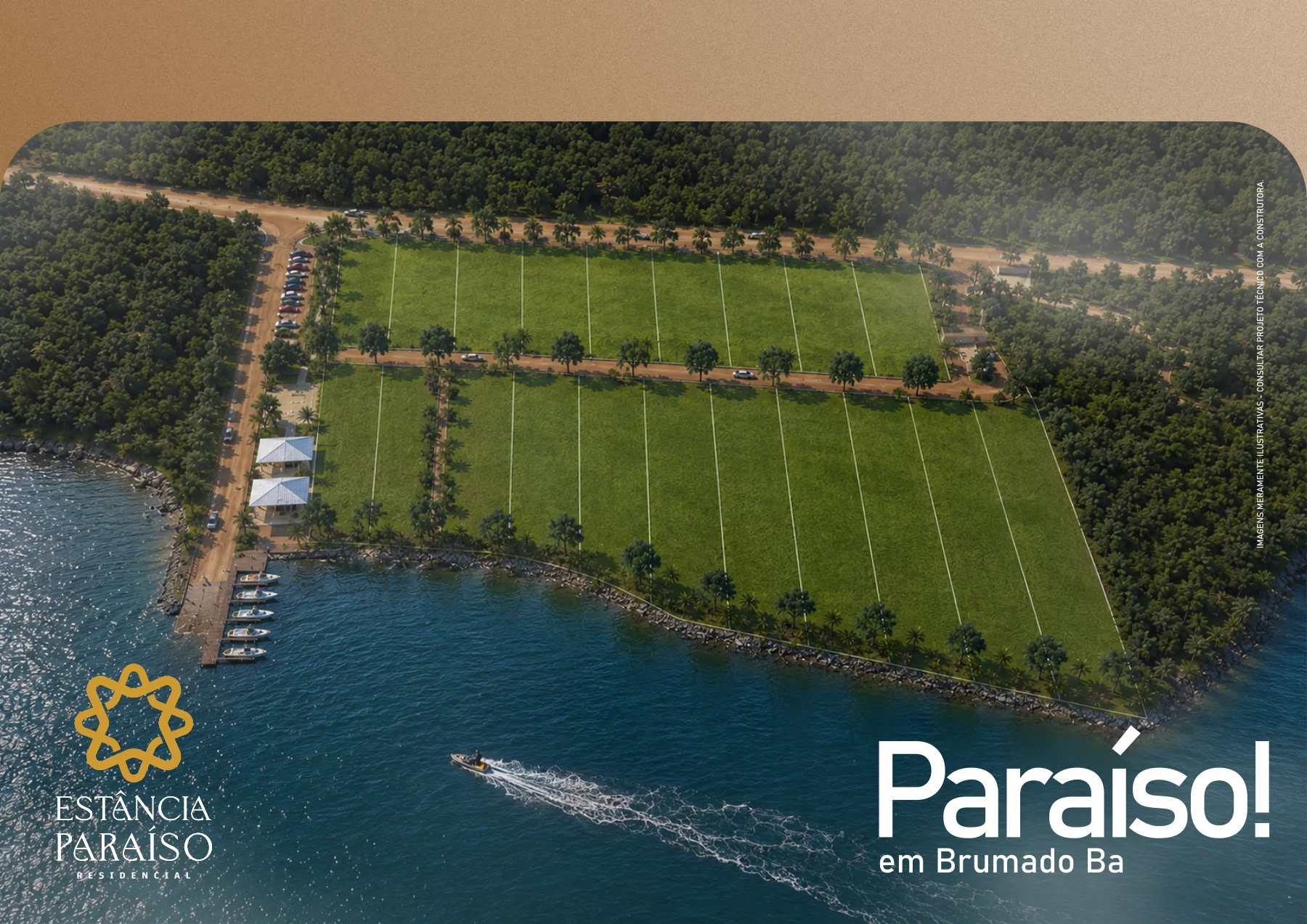 Vista geral do projeto, página 8 do PDF Estância Paraíso